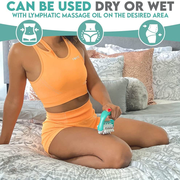 Portable Cellulite Massager Roller for Body and Face