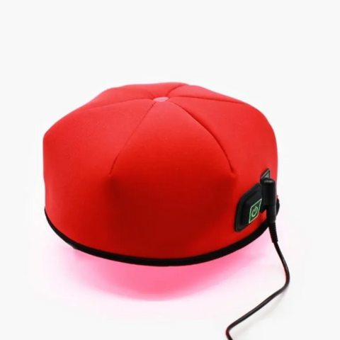 LED Scalp Massager with Red Light Therapy