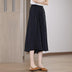 Women's High-Waist Loose Ice Silk Wide-Leg Pants