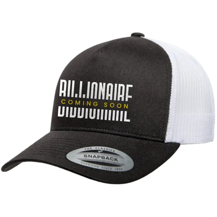 Billionaire Coming Soon Embroidered Hat