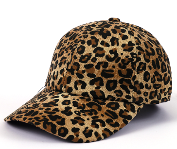 Duckbill Cap, Leopard Print Hat, Baseball Cap, Sun Hat