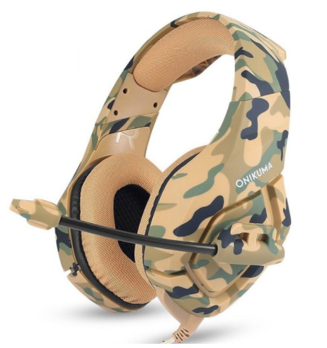Gaming Headset with Microphone and Deep Bass Audio
