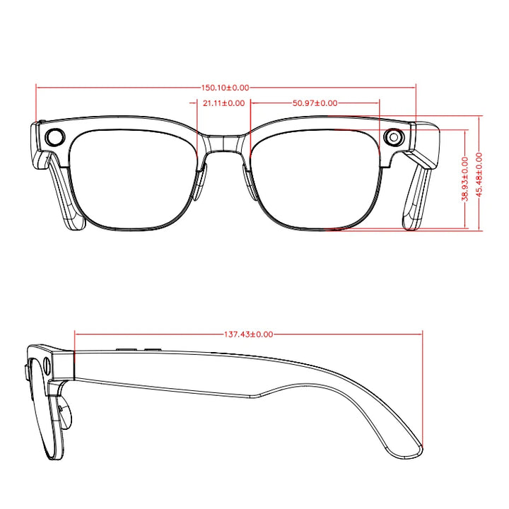 2026New 800W Pixel Camera Smart Glasses Men Video Recording AI Photo Recognition Bluetooth Call Voice Translation Sunglasses Man