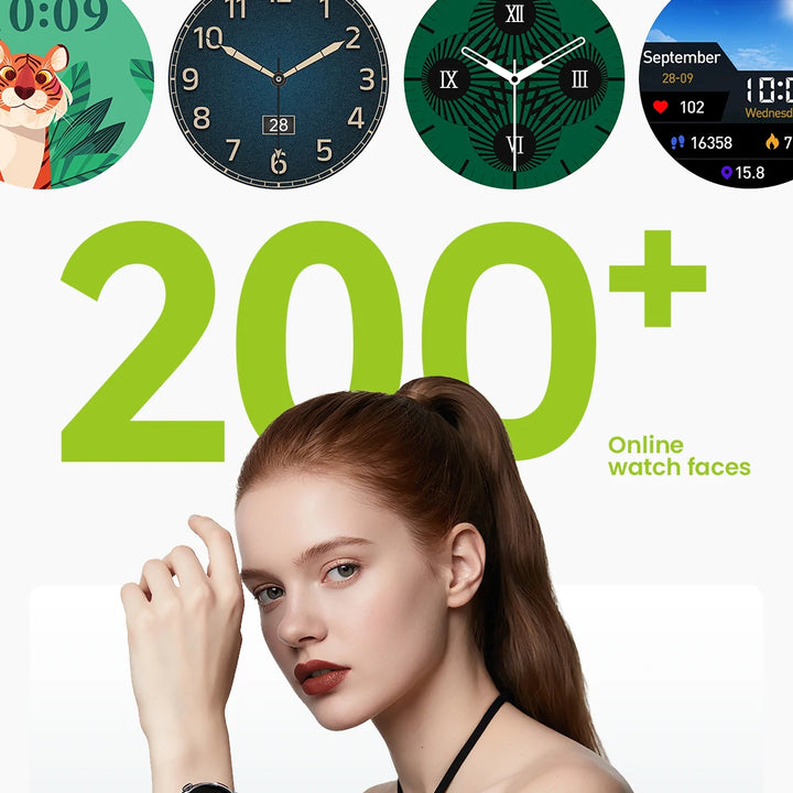 HAYLOU Watch 4S GPS Smartwatch 1.43” HD AMOLED Display 5 Satellite GPS Positioning 120+ Workout Modes Sport Fitness Smart Watch