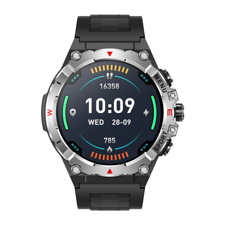2025 COLMI V76 GPS Smartwatch 1.43" Ultra AMOLED Display Built-in Compass Altimeter Bluetooth Call Smart Watch 500mAh Battery
