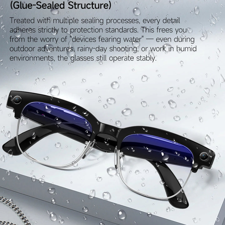 2026New 800W Pixel Camera Smart Glasses Men Video Recording AI Photo Recognition Bluetooth Call Voice Translation Sunglasses Man