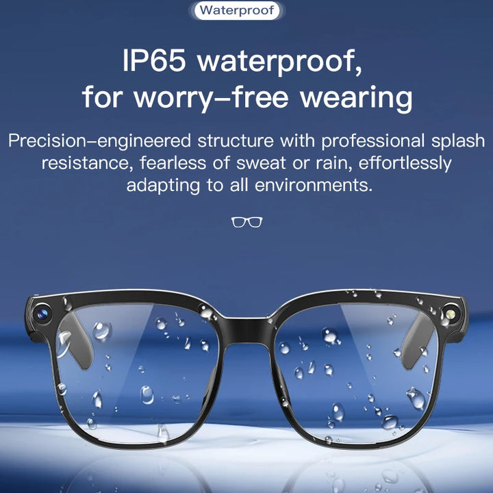 2026 New Smart AI Glasses 1080P HD Video Record Camera ChatGPT Bluetooth Call 32GB ROM Language Translation Music Sunglasses Men