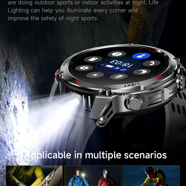 2025 New GPS Map Navigation Smart Watch Men Women Amoled Screen 3ATM Waterproof Sport SmartWatch Compass NFC BT Call Watches Men