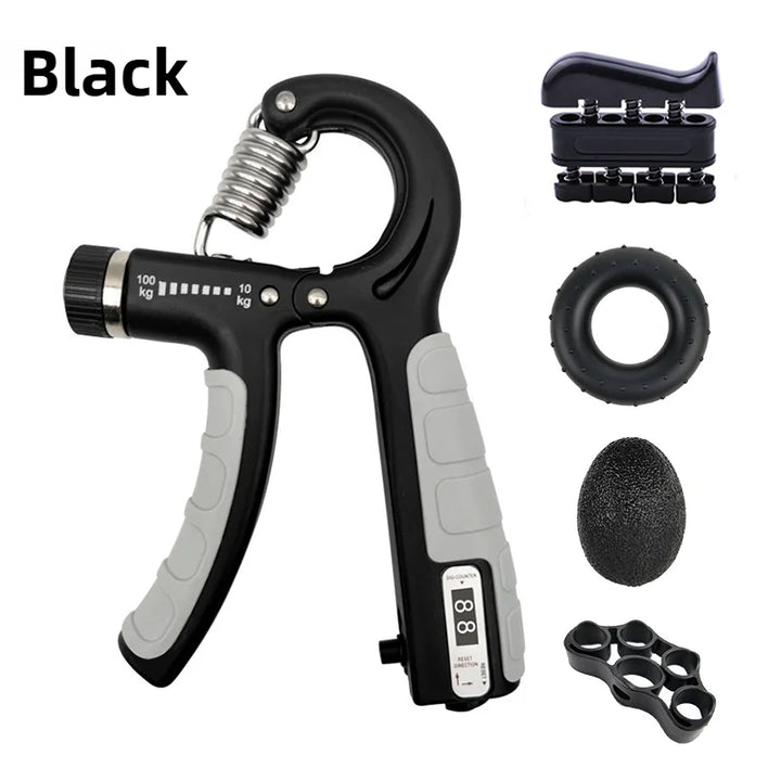 Grip Strength Trainer Forearm Strengthener Hand Squeezer Adjustable Resistance Hand Grip Strengthener for Muscle Building