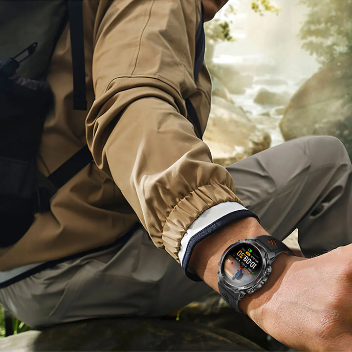 2025 New GPS Map Navigation Smart Watch Men Women Amoled Screen 3ATM Waterproof Sport SmartWatch Compass NFC BT Call Watches Men