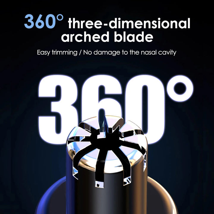3 in 1 Mini Pocket Nose Hair Trimmer Painless Clipper Nose Ears Hair Eyebrow Waterproof Portable Trimmer For Men Women