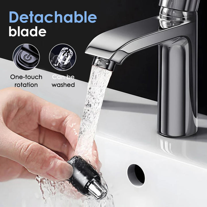 3 in 1 Mini Pocket Nose Hair Trimmer Painless Clipper Nose Ears Hair Eyebrow Waterproof Portable Trimmer For Men Women
