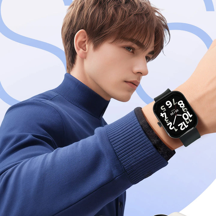 HAYLOU Watch S6 Smartwatch 2.01" HD Display Smart Watch Bluetooth Voice Callings IP68 Waterproof Fitness Tracking Smartwatch