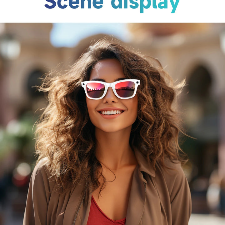 New 800W Camera AI Glasses Men Color-Changing Smart Translation Glasses Photo Video Recording Waterproof Call Smart Sunglasses