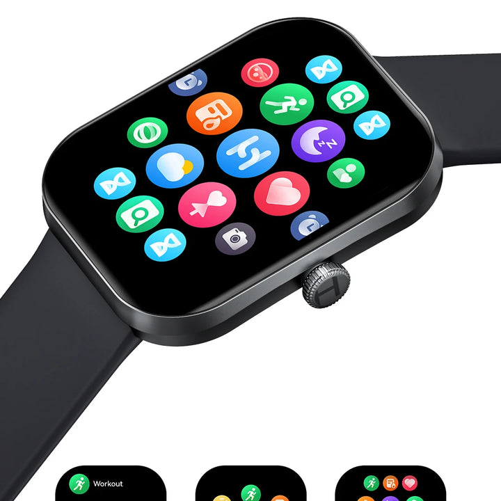HAYLOU Watch S6 Smartwatch 2.01" HD Display Smart Watch Bluetooth Voice Callings IP68 Waterproof Fitness Tracking Smartwatch