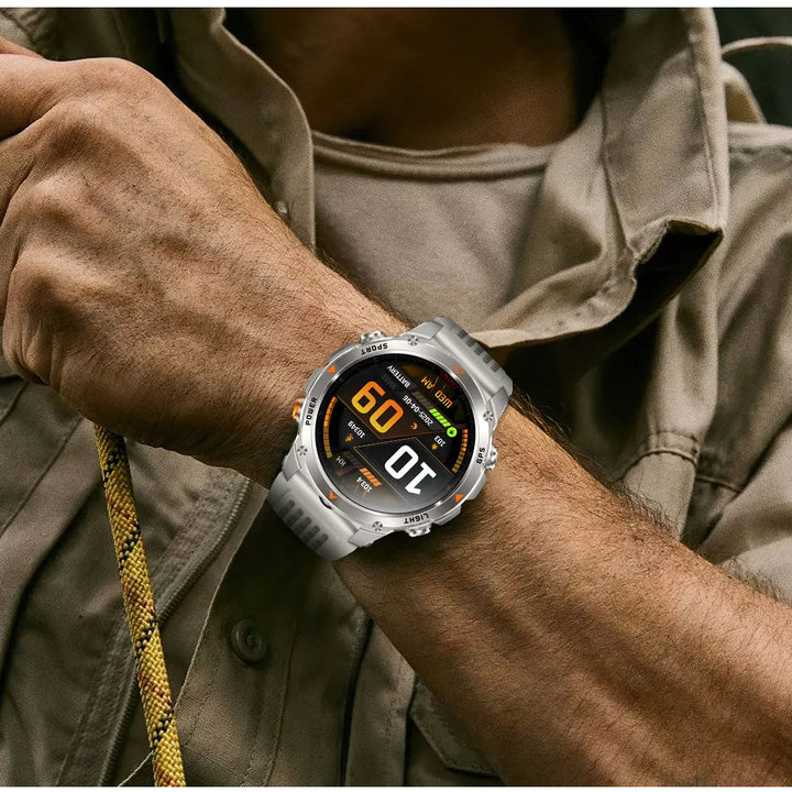 2025 New GPS Map Navigation Smart Watch Men Women Amoled Screen 3ATM Waterproof Sport SmartWatch Compass NFC BT Call Watches Men