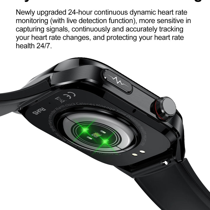 2025New Micro Physical Examination Smart Watch For Men Uric Acid Body Fat Five Organ Health Watches Bluetooth Call SmartBracelet