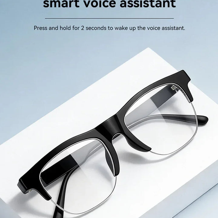 Lenovo AI Voice Assistant Smart Glasses 4K Remote Control Touch Photo Camera Recording Translator Wireless Bluetooth Sunglasses