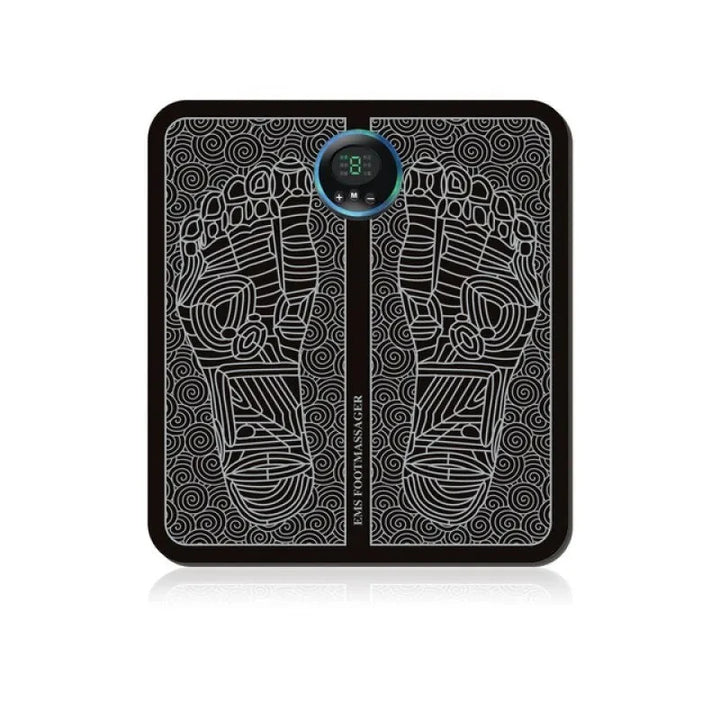 Electric USB Charging Foot Massage Mat Relaxes Foot Acupoint Massage Mat Improves Blood Circulation 8 Modes 19 Level Relaxation