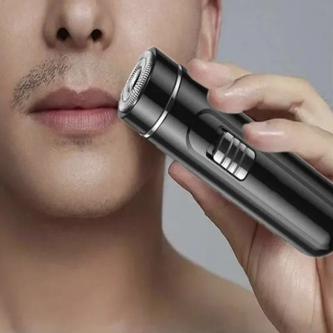 MDUG Mini Electric Razor – Compact USB Rechargeable Shaver for Home & Travel