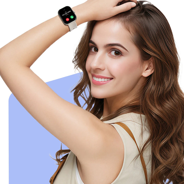HAYLOU Watch S6 Smartwatch 2.01" HD Display Smart Watch Bluetooth Voice Callings IP68 Waterproof Fitness Tracking Smartwatch