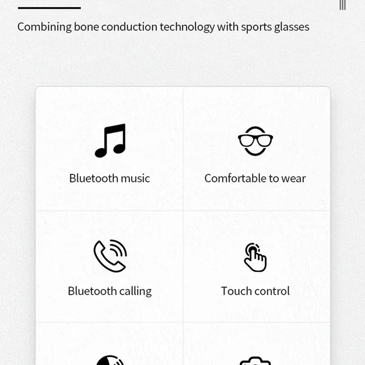 Lenovo AI Voice Assistant Smart Glasses 4K Remote Control Touch Photo Camera Recording Translator Wireless Bluetooth Sunglasses