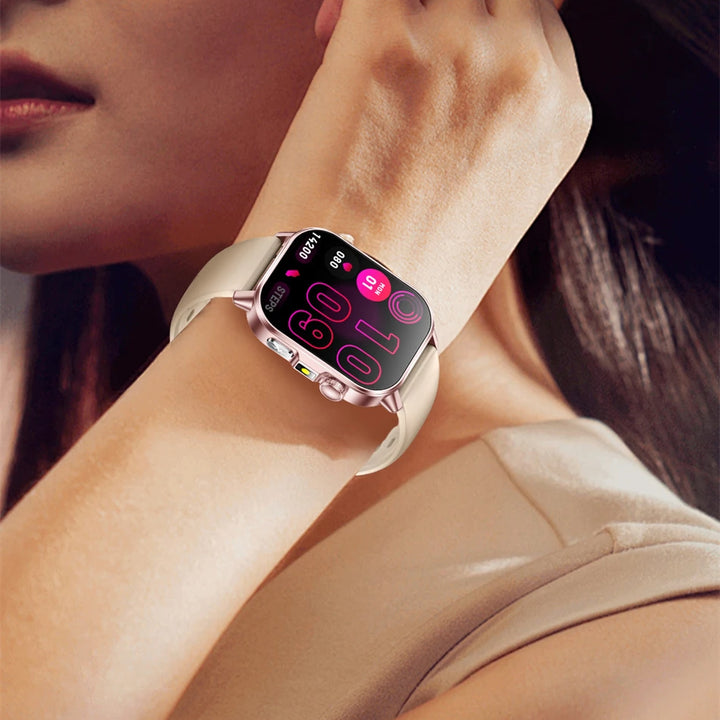 2026 New Model Uric Acid & Lipid Health Analysis Smart Watch Men ECG+PPG Bluetooth Call 2.01-inch Flashlight Smartwatch Women
