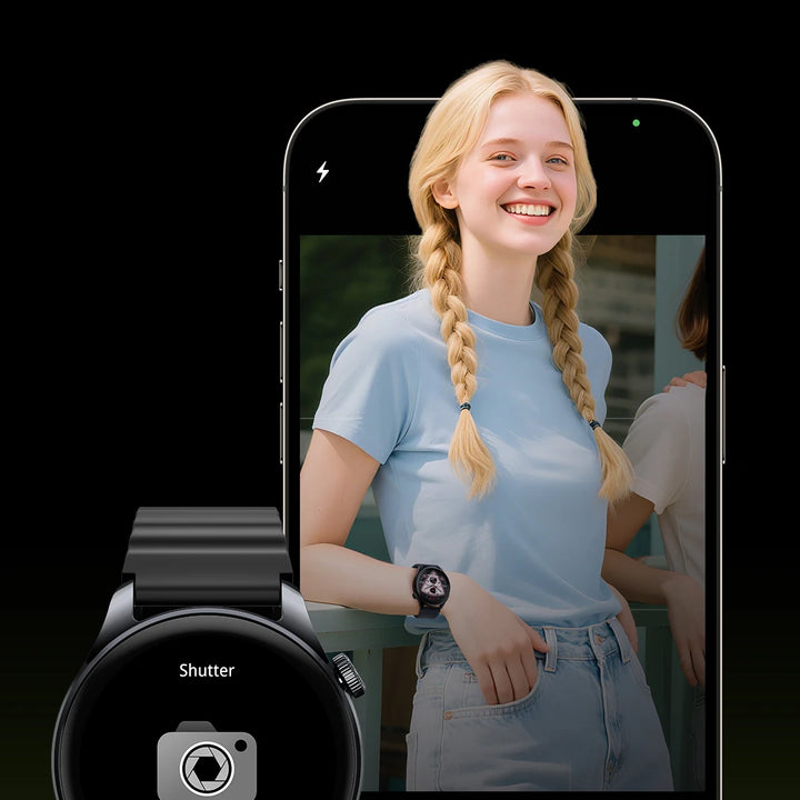 HAYLOU Watch 4S GPS Smartwatch 1.43” HD AMOLED Display 5 Satellite GPS Positioning 120+ Workout Modes Sport Fitness Smart Watch