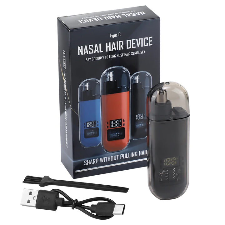 3 in 1 Mini Pocket Nose Hair Trimmer Painless Clipper Nose Ears Hair Eyebrow Waterproof Portable Trimmer For Men Women