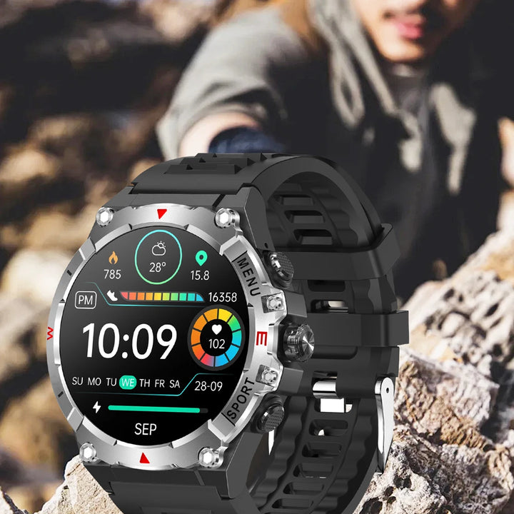 2025 COLMI V76 GPS Smartwatch 1.43" Ultra AMOLED Display Built-in Compass Altimeter Bluetooth Call Smart Watch 500mAh Battery