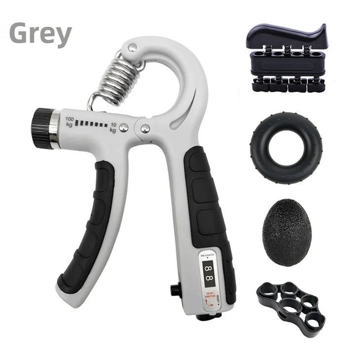 Grip Strength Trainer Forearm Strengthener Hand Squeezer Adjustable Resistance Hand Grip Strengthener for Muscle Building