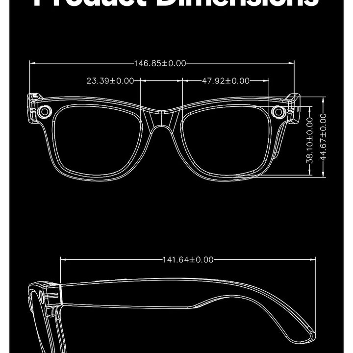 New 800W Camera AI Glasses Men Color-Changing Smart Translation Glasses Photo Video Recording Waterproof Call Smart Sunglasses