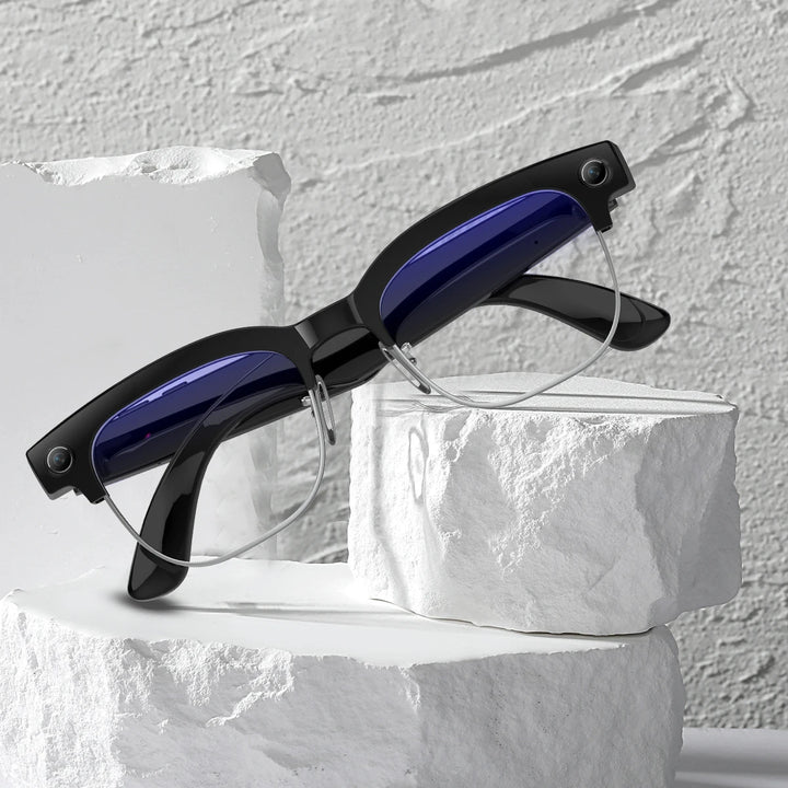 2026New 800W Pixel Camera Smart Glasses Men Video Recording AI Photo Recognition Bluetooth Call Voice Translation Sunglasses Man