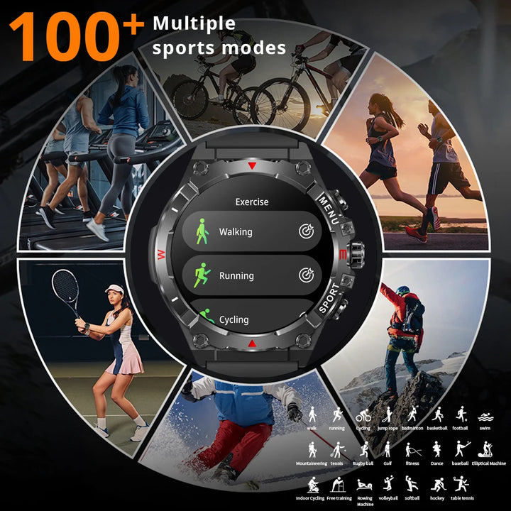 2025 COLMI V76 GPS Smartwatch 1.43" Ultra AMOLED Display Built-in Compass Altimeter Bluetooth Call Smart Watch 500mAh Battery