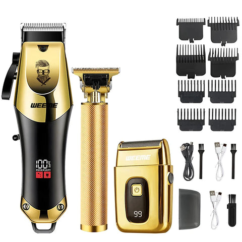 XMSJ T9 Vintage Hair Clipper & Beard Trimmer