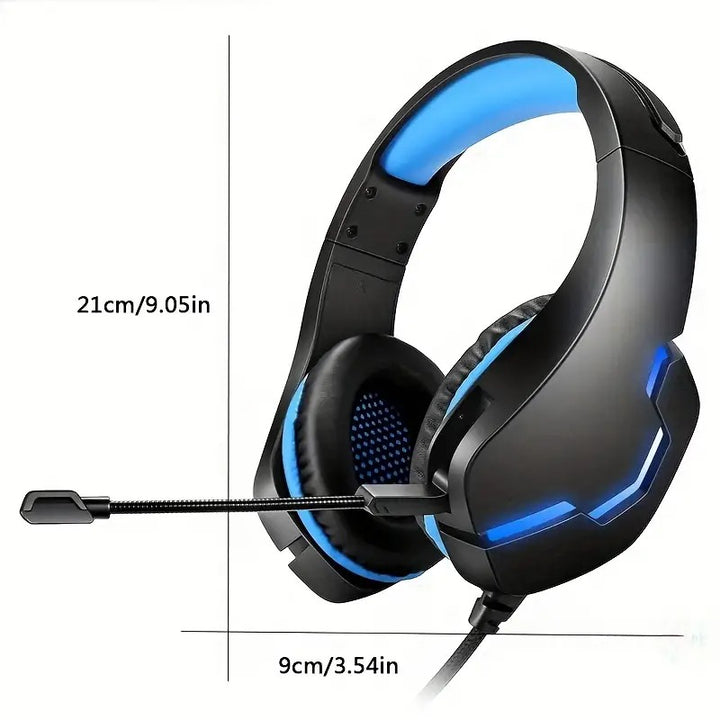 HiFi Stereo Gaming Headset with Microphone for PC/PS4