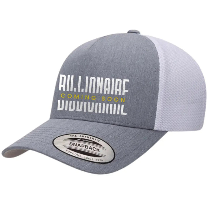 Billionaire Coming Soon Embroidered Hat