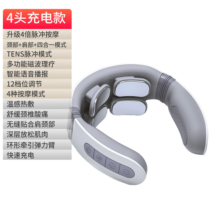 Smart Pulse Multifunctional Neck Massager Device