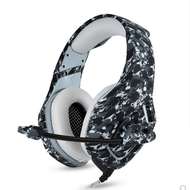 Gaming Headset with Microphone and Deep Bass Audio