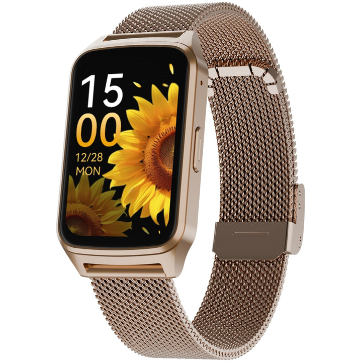 Smart Watch Health Fitness Tracker Gold