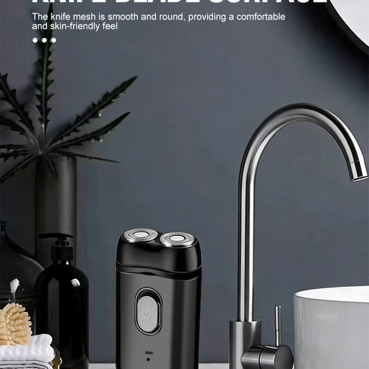 Men's Electric Portable Shaver, Double Headed Shaver, Multi Functional USB Charging Shaver