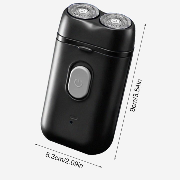 Men's Electric Portable Shaver, Double Headed Shaver, Multi Functional USB Charging Shaver