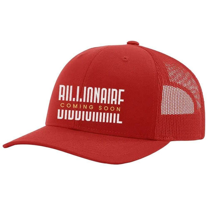 Billionaire Coming Soon Embroidered Hat