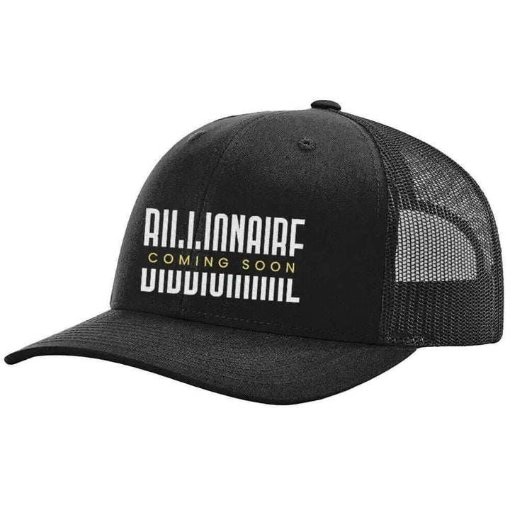 Billionaire Coming Soon Embroidered Hat
