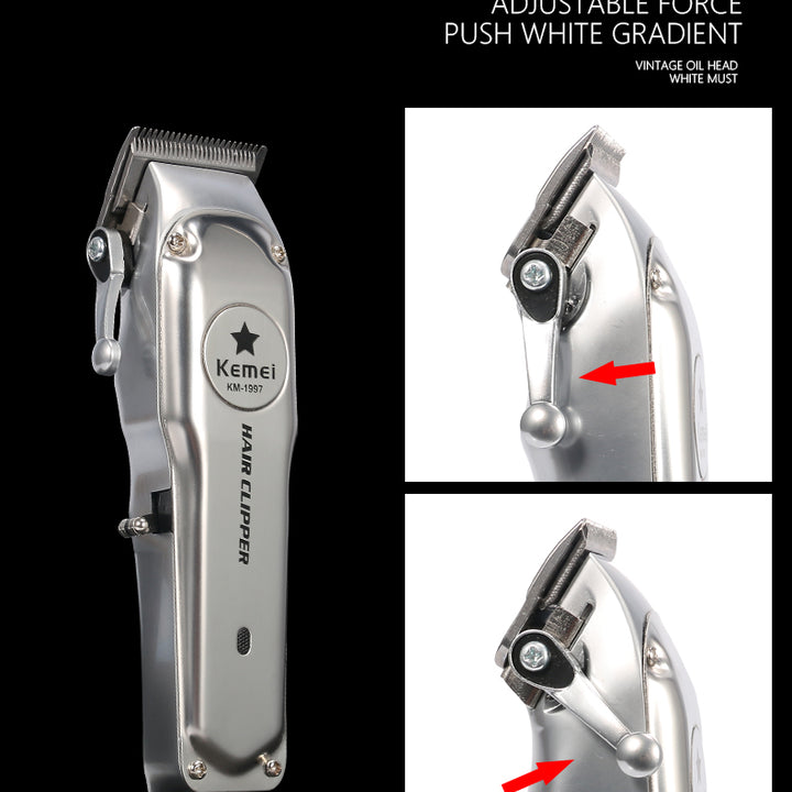 Kemei Rechargeable Electric Hair Clipper for Men